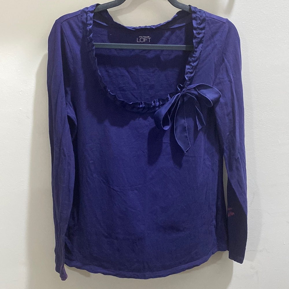 Anne Taylor LOFT top, long sleeve
